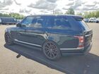 2016 Land Rover Range Rover Hse Черный vin: SALGS2PF2GA312655