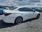 2018 Infiniti Q50 3.0t Luxe Белый vin: JN1EV7AP7JM359354