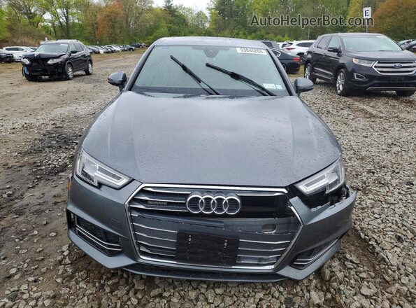 WAUENAF47HN023066 2017 AUDI A4 Gray Widok z tyłu