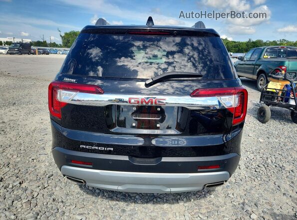 1GKKNKL47NZ179505 2022 GMC ACADIA Черный Вид салона спереди