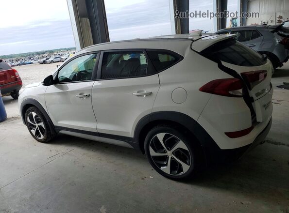 KM8J33AL5JU771016 2018 HYUNDAI TUCSON Белый Задняя правая четверть