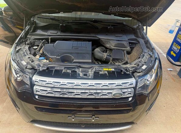 SALCR2RX3JH749904 2018 LAND ROVER DISCOVERY Черный Вид панели приборов