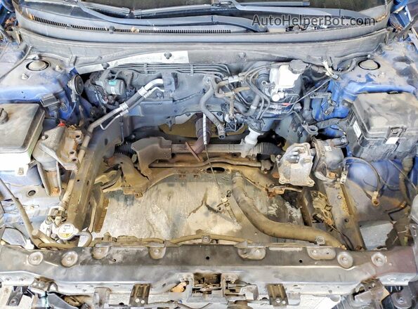 5NPE24AF1GH308558 2016 HYUNDAI SONATA Синий Вид подкапотного пространства