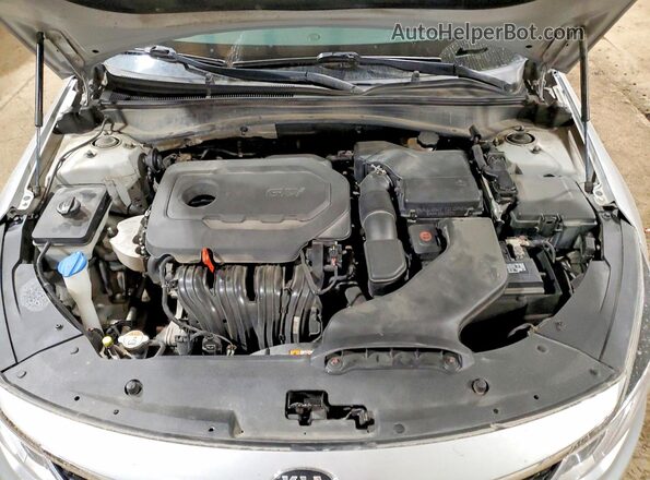 5XXGT4L39GG045112 2016 KIA OPTIMA Серебряный Вид подкапотного пространства