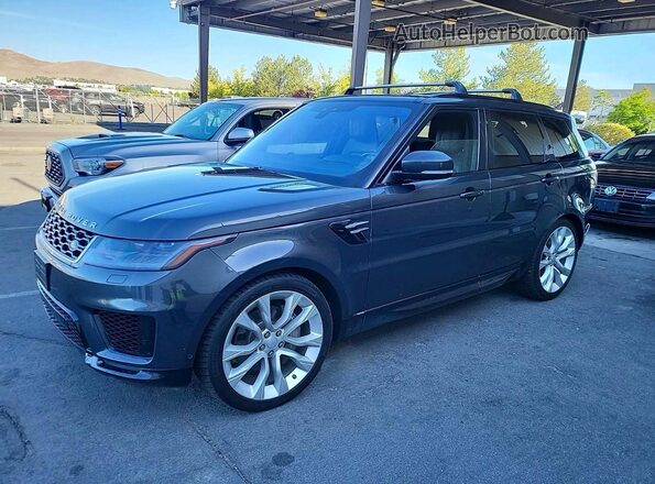 SALWR2SU8LA746490 2020 LAND ROVER RANGE Gray Trasero izquierdo