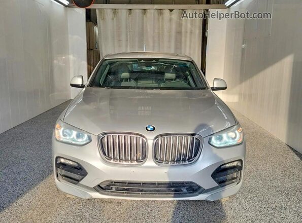 5UX2V1C06M9E06590 2021 BMW X4 Серый Вид наклейки с VIN-кодом