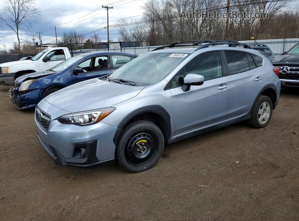 JF2GTADC3K8371322 2019 SUBARU CROSSTREK Silver Trasero izquierdo