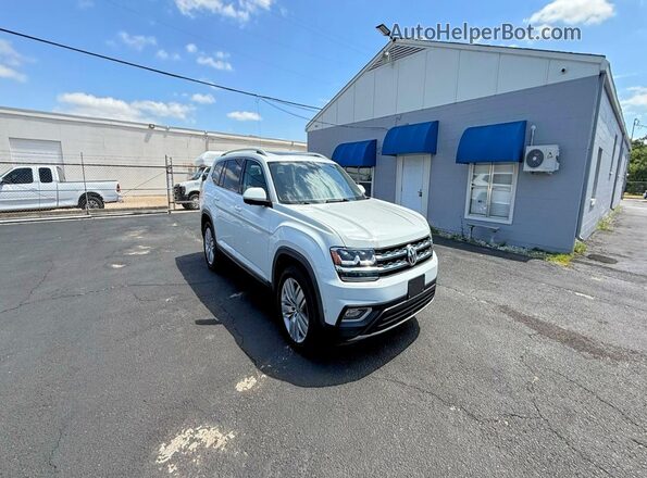 1V2NR2CA3KC521144 2019 VOLKSWAGEN ATLAS Белый Передняя левая четверть