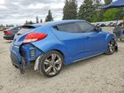 2016 Hyundai Veloster Turbo Синий vin: KMHTC6AE6GU264663