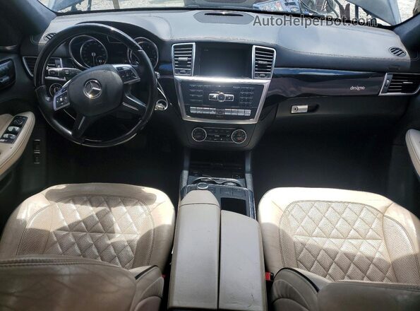 4JGDF7DE3GA704160 2016 MERCEDES-BENZ GL-CLASS Black Widok zestawu wskaźników