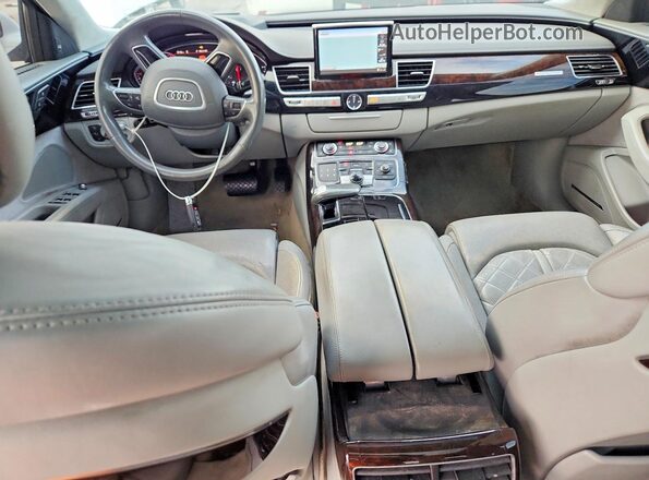 WAU43AFD3HN016133 2017 AUDI OTHER Белый Вид щитка приборов