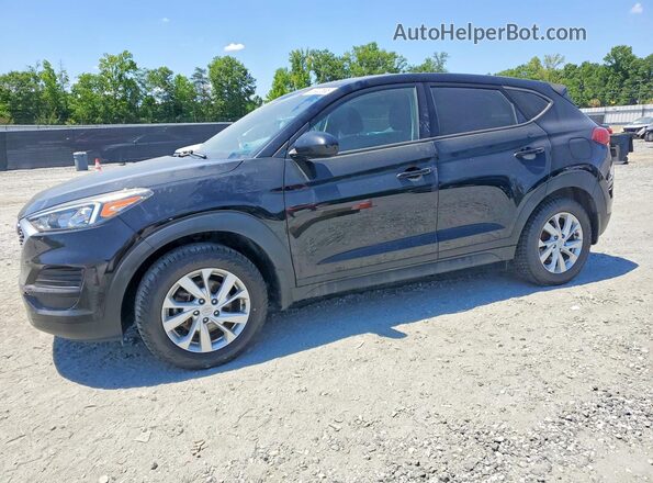 KM8J2CA46LU204201 2020 HYUNDAI TUCSON Черный Задняя левая четверть