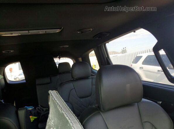 5XYP3DGCXSG599323 2025 KIA TELLURIDE Серый Вид задней части салона