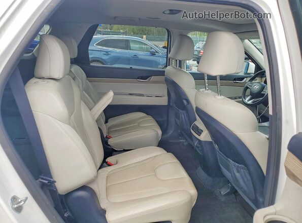 KM8R4DHE0LU135104 2020 HYUNDAI PALISADE White Вид підкапотного простору