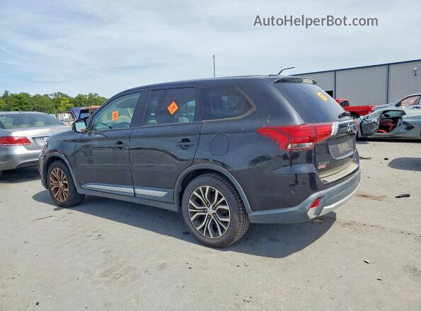 JA4AD3A35GZ004354 2016 MITSUBISHI OUTLANDER Черный Задняя правая четверть