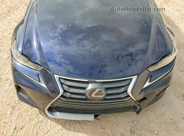 JTHBA1D25K5093643 2019 LEXUS IS Blue Շարժիչի բաժամունքի տեսք