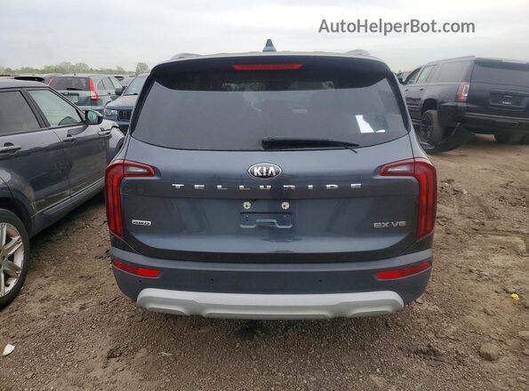 5XYP3DHC3LG013755 2020 KIA TELLURIDE Black Вид салону спереду