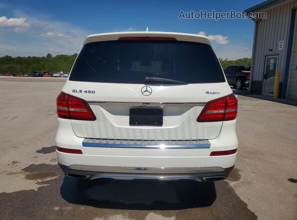 4JGDF6EE7HA845758 2017 MERCEDES-BENZ GLS White Вид салону спереду