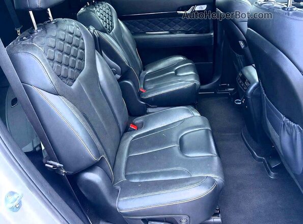KM8R5DHEXLU135799 2020 HYUNDAI PALISADE Белый Вид салона спереди