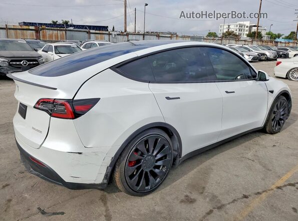 7SAYGDEF5PF738880 2023 TESLA MODEL White Delantero derecho