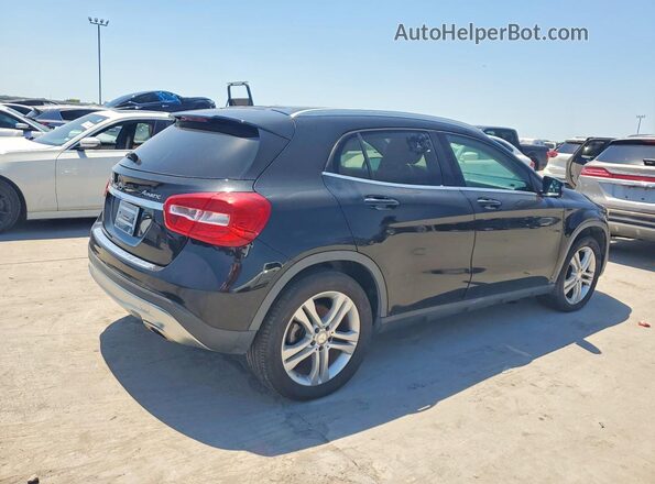 WDCTG4GB8GJ203207 2016 MERCEDES-BENZ GLA Черный Передняя правая четверть