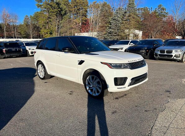 SALWR2RE6KA819563 2019 LAND ROVER RANGE White Vista tres cuartos delantera izquierda