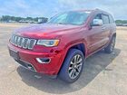 2017 Jeep Grand Cherokee Overland Burgundy vin: 1C4RJFCG0HC837437
