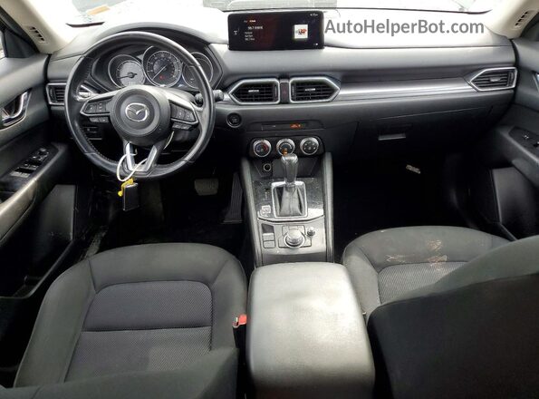 JM3KFABM9M0416266 2021 MAZDA CX-5 Black Widok zestawu wskaźników