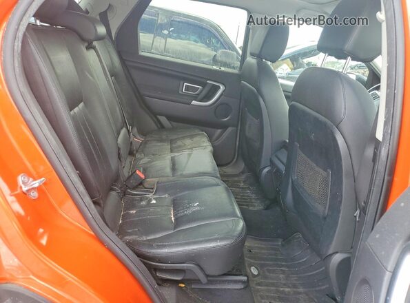 SALCR2BG7HH713380 2017 LAND ROVER DISCOVERY Оранжевый Вид подкапотного пространства