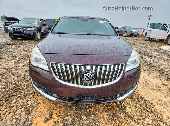 2G4GL5EX9H9121664 2017 BUICK REGAL Бордовый Вид сзади