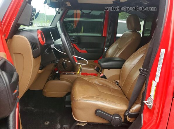 1C4BJWEGXGL115678 2016 JEEP WRANGLER Красный Вид панели приборов