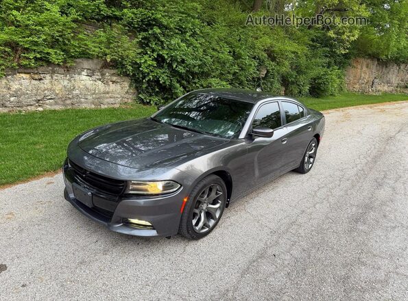 2C3CDXHG3GH259331 2016 DODGE CHARGER Gray უკანა მარჯვენა