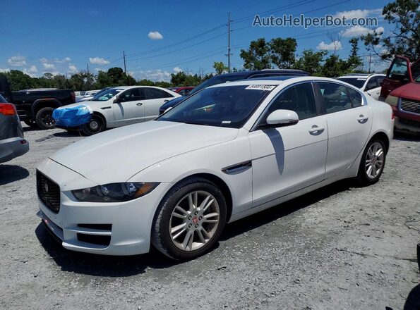 SAJAD4BG6HA953779 2017 JAGUAR XF White Przód lewy