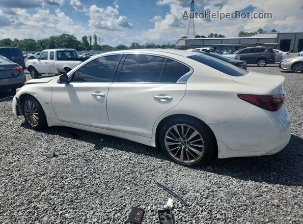 JN1EV7AP7JM359354 2018 INFINITI Q50 Белый Задняя правая четверть