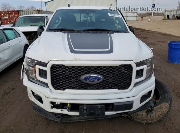 1FTEW1E49KFC35101 2019 FORD F150 Белый Вид спереди