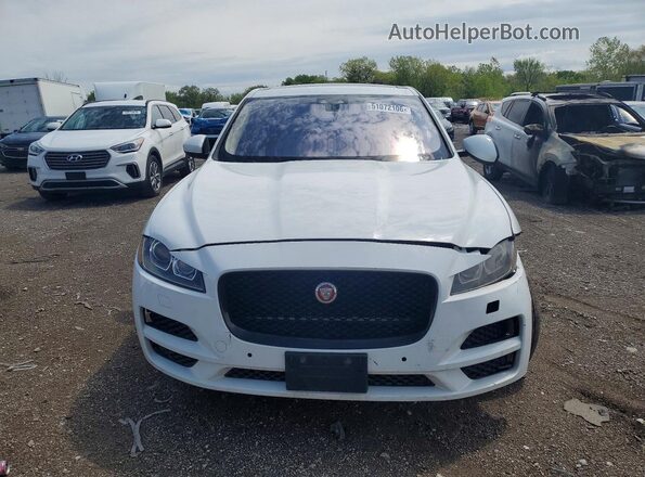 SADCJ2FX0LA649164 2020 JAGUAR F-PACE Белый Вид сзади