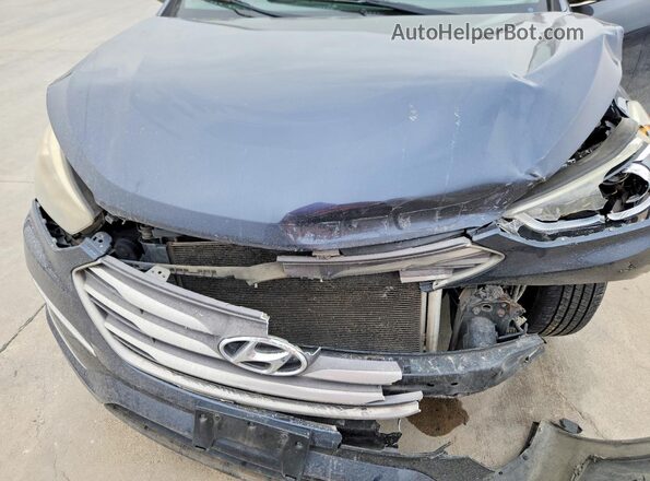 5XYZTDLB8HG414202 2017 HYUNDAI SANTA FE Серебряный Вид наклейки с VIN-кодом