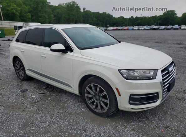 WA1VAAF78HD015230 2017 AUDI Q7 Белый Вид спереди