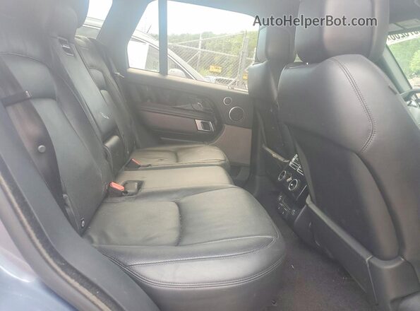 SALGS2SV2JA391198 2018 LAND ROVER RANGE Gray Вид задньої частини салону