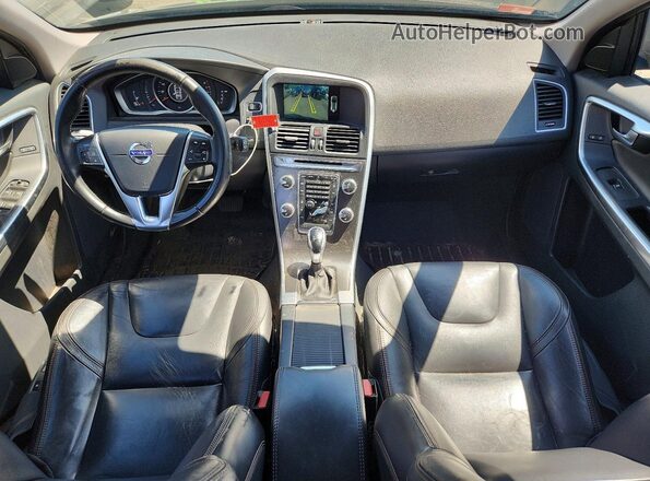 YV440MDJ9H2087521 2017 VOLVO XC60 Gray Widok zestawu wskaźników