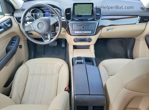 4JGDA0EB5GA622196 2016 MERCEDES-BENZ GLE White Вид панелі приладів