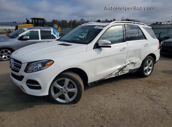 4JGDA0EB5GA622196 2016 MERCEDES-BENZ GLE White Передня ліва чверть