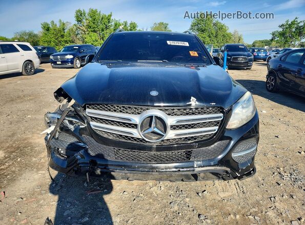 4JGDA5HB0GA743615 2016 MERCEDES-BENZ GLE Черный Вид спереди