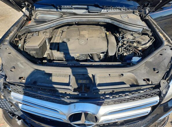 4JGDA5HB0GA743615 2016 MERCEDES-BENZ GLE Черный Вид подкапотного пространства