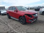 2017 Mercedes-benz Gle 350 4matic Red vin: 4JGDA5HB0HA918883