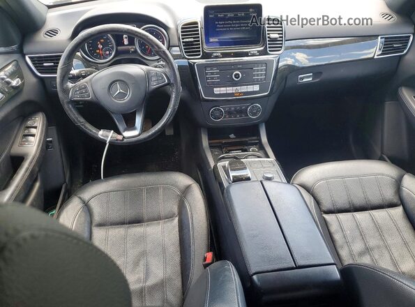 4JGDA5HB0JB003564 2018 MERCEDES-BENZ GLE White Вид панелі приладів
