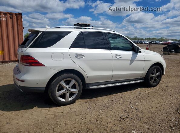 4JGDA5HB0JB003564 2018 MERCEDES-BENZ GLE White Задня права чверть