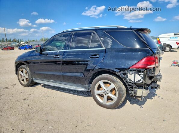 4JGDA5HB0JB008733 2018 MERCEDES-BENZ GLE Черный Задняя левая четверть