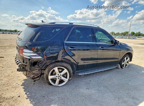 4JGDA5HB0JB008733 2018 MERCEDES-BENZ GLE Черный Задняя правая четверть
