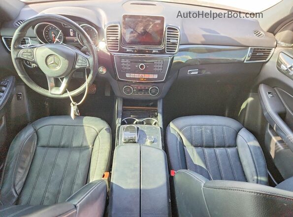 4JGDA5HB0JB008733 2018 MERCEDES-BENZ GLE Черный Вид панели приборов